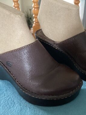 Born leather mule size 7/38